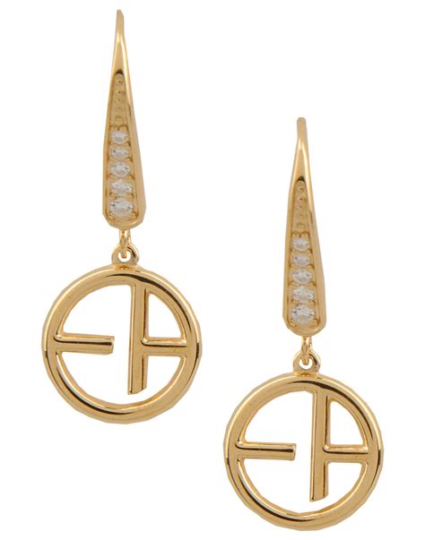 women's armani earrings